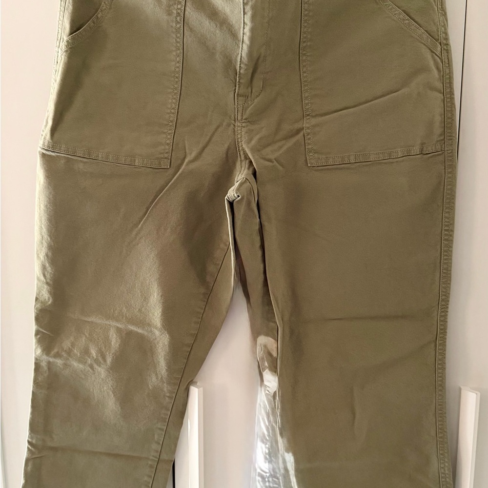 Knox Rose Olive Green Utility Cargo Pants - Size Large